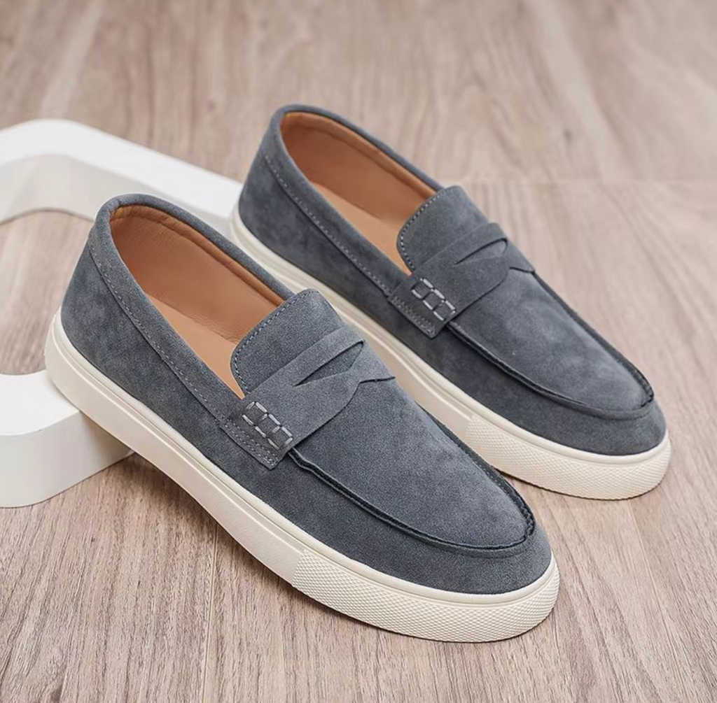Men’s Casual Suede Leather Loafers