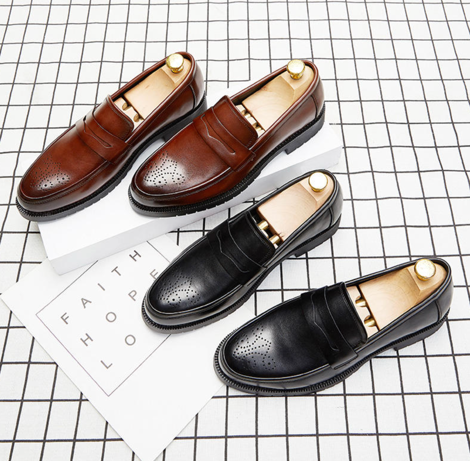 Men’s Genuine Leather Casual Shoes